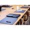 Dacasso GrayLeatherette 17" x 14" Conference Table Pad PR-4215 - alternate 2